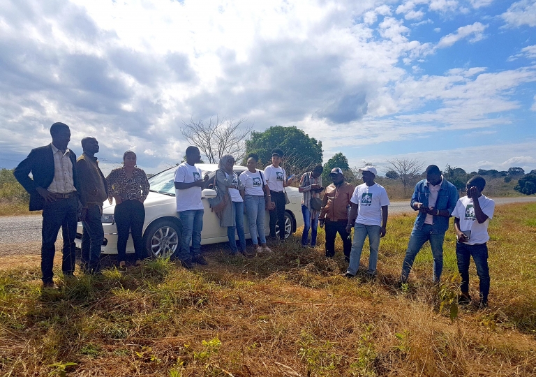 Treinamento no uso da ferramenta Survey123 do ArcGis para colecta de dados de campo